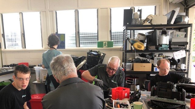 Kenmore's eWaste Connection will have to find a new home after Council decided to throw its storage and office area open to bookings from community groups.