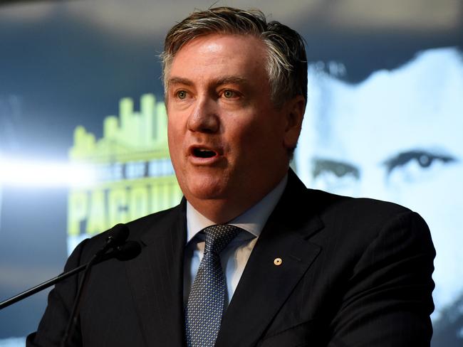 Eddie McGuire will tackle radio mate Mick Molloy and Seven’s The Front Bar.