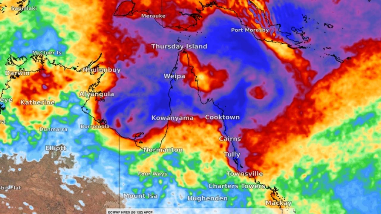 The downpour comes after ex-tropical cyclone Seth, which impacted north Queensland. Picture: Weatherzone via NCA NewsWire