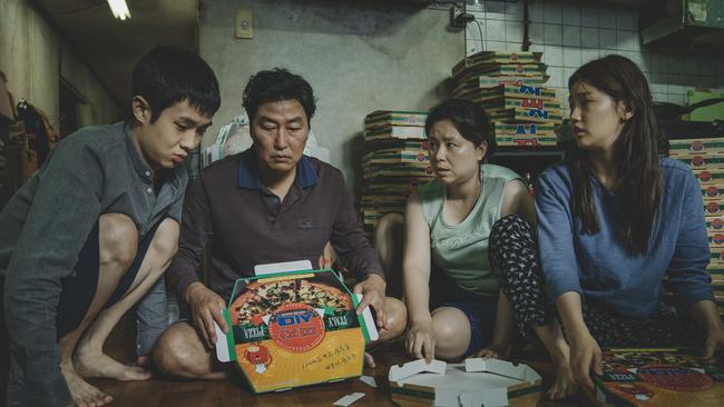 A scene from South Korean black comedy Parasite.