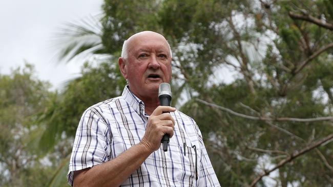  Garth Carey was one of the speakers. Picture: Tertius Pickard.