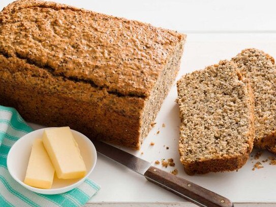 Chia and poppy seed bread.