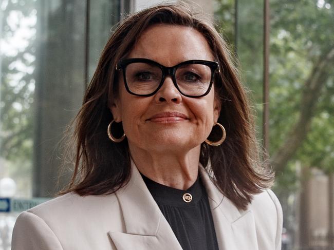 Lisa Wilkinson arrives at The Federal Court in Sydney on Thursday, December 21, 2023. Bruce Lehrmann is suing Lisa Wilkinson and Channel 10 for defamation after The Project aired an interview with Brittany Higgins alleging rape. Picture: Nikki Short