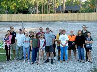 BACKYARD BATTLE: Residents on Laloki St, Camira are desperately fighting to stop a subdivision and construction of a duplex going ahead in their street.