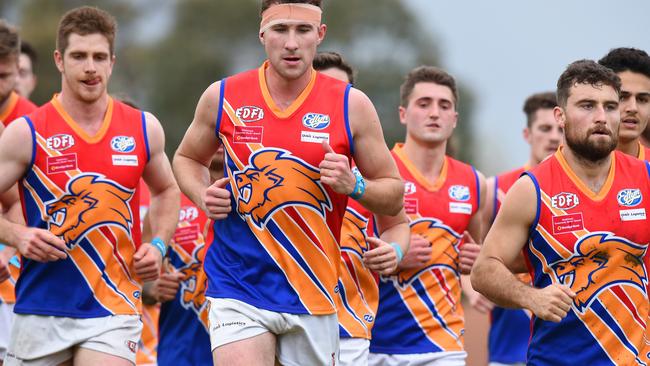 Maribyrnong Park has no shortage of young talent. Picture: Josie Hayden