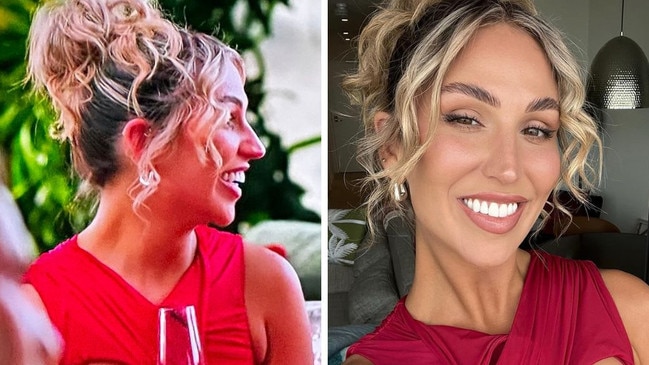 MAFS’ Sara Mesa roasted for boob-baring dinner party dress. Picture: Instagram/SaraMesa