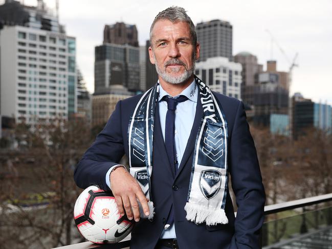 New coach Marco Kurz has embraced the expectation that comes with the territory at Melbourne Victory. Picture: Getty Images