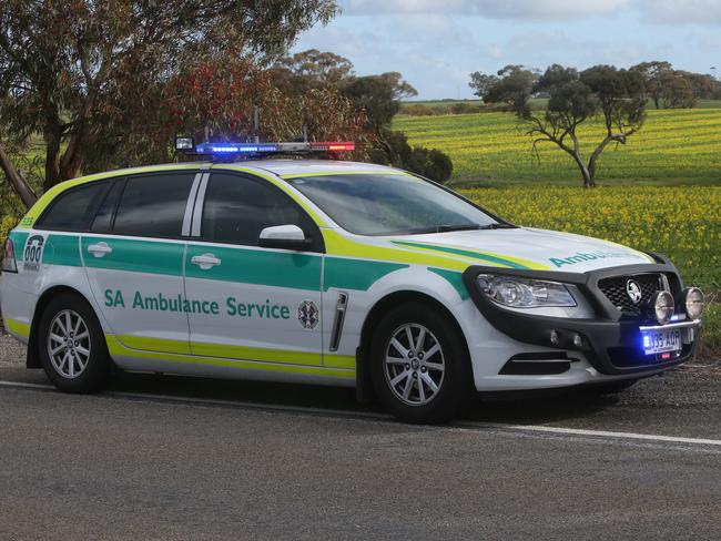 24/7/15 - a car accident on Horrocks Hwy in Morn Hill.Picture Simon Cross