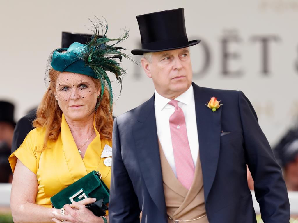 Prince Andrew and ex-wife Sarah Ferguson live together at Royal Lodge. Picture: Getty Images