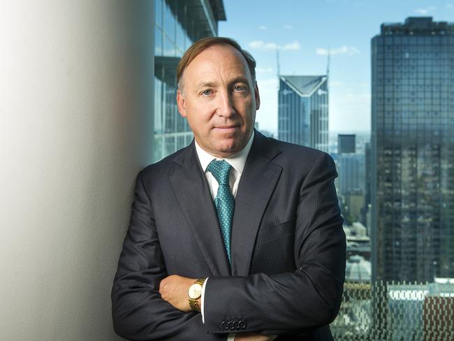 AustraliaSuper chief investment officer Mark Delaney. AustraliaSuper chief investment officer Mark Delaney in his office on Lonsdale Street in Melbourne. Mark oversees investments in Australia's largest super fund - the $85 billion AustralianSuper.Picture: Eugene Hyland