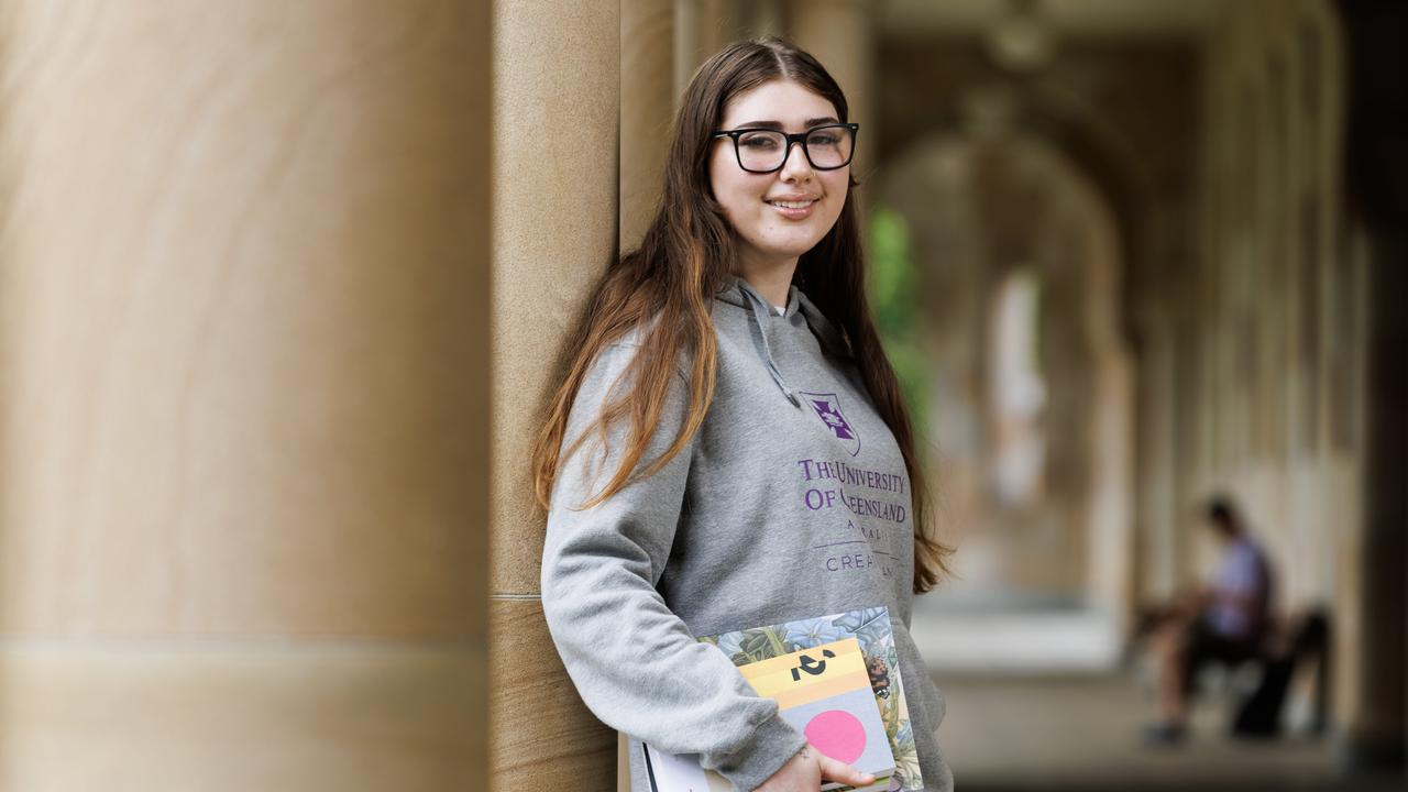 Jackie Grist is looking forward to life at UQ in 2025. Picture Lachie Millard