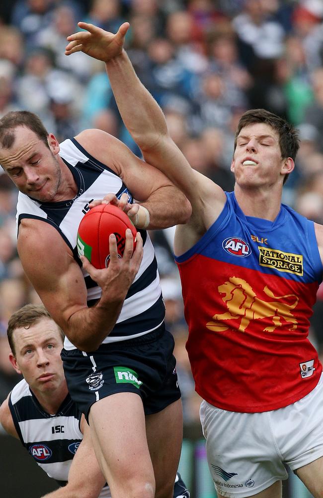 Clarke playing for Brisbane last year. Picture: Colleen Petch.