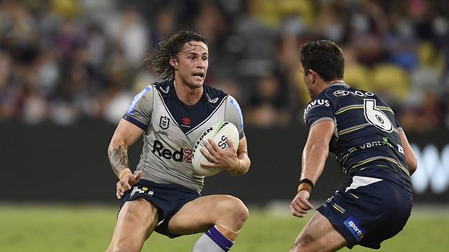 Nicho Hynes was on the rise at Melbourne when the Broncos became interested. Picture: Getty