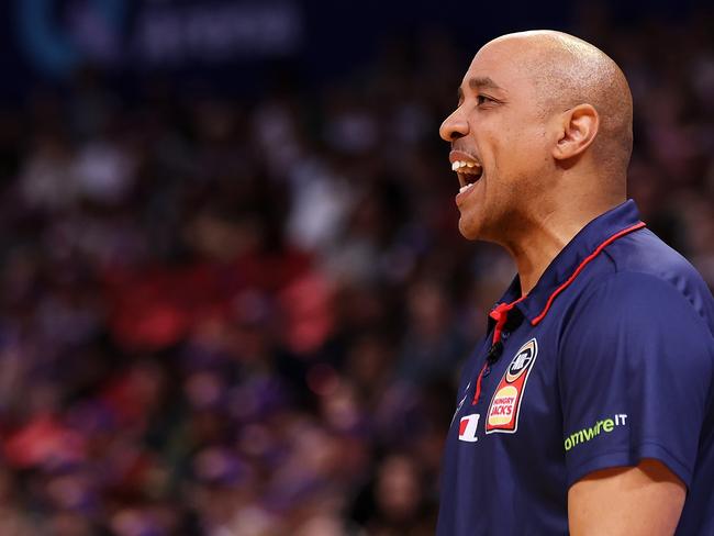 Adelaider 36ers coach CJ Bruton is feeling the heat after four straight losses. Picture: Getty Images