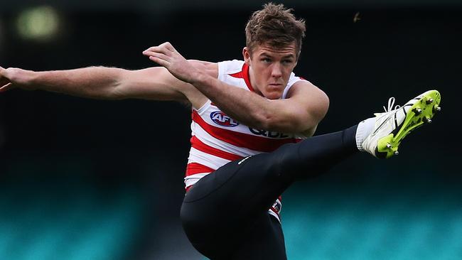 Luke Parker is a SuperCoach star but a unique pick this season. Picture: Phil Hillyard