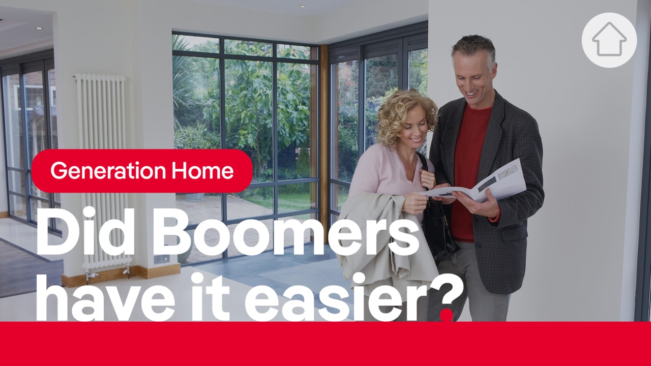 Did boomers have an easier time getting into the property market?