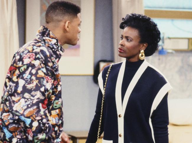 Will Smith and Janet Hubert. Picture: Mike Ansell/NBCU Photo Bank