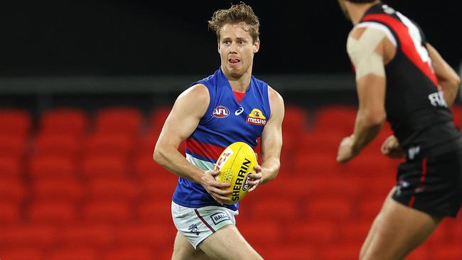 The Bulldogs expect Lachie Hunter to return to the side soon. Picture: Michael Klein