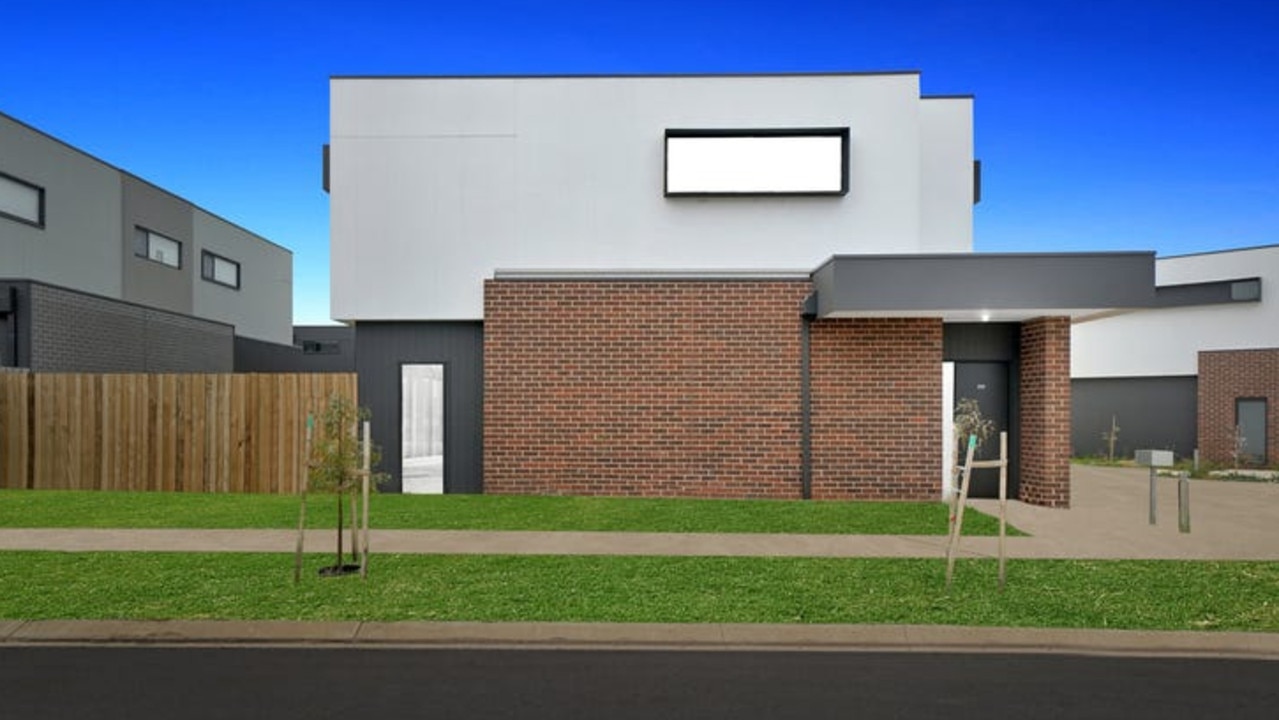 This three-bedroom house at 3A Onyx Way, Tarneit, is on the market for between $540,000 and $560,000.