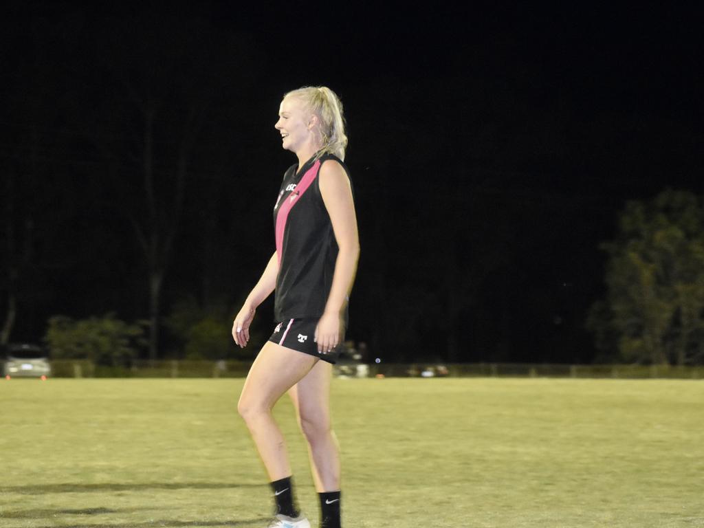 Hervey Bay Bombers have won the Wide Bay Women’s Grand Final against the Bundy Eagles. Picture: Isabella Magee