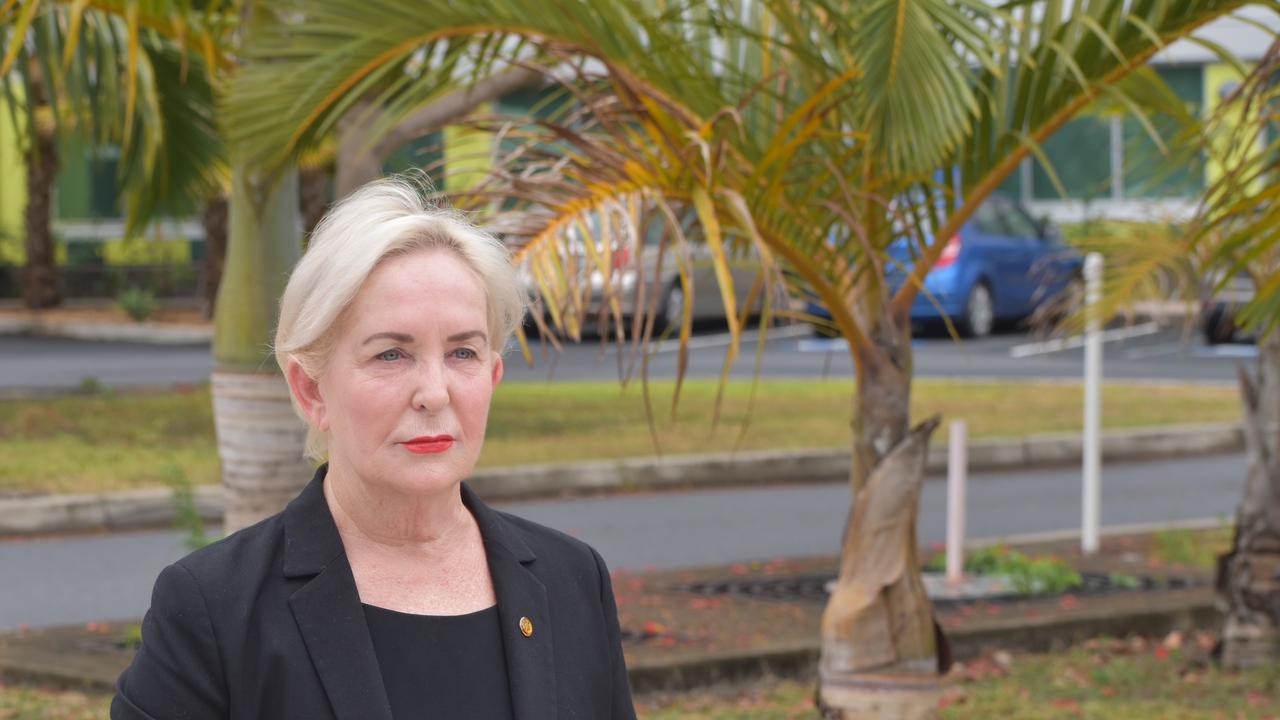 Shadow Health Minister Ros Bates toured Mackay Base Hospital after complaints were made and a review into proceedings began. Picture: Matthew Forrest