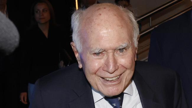 John Howard at the Liberal Party campaign launch in Sydney last weekend. Picture: Richard Dobson / NewsWire