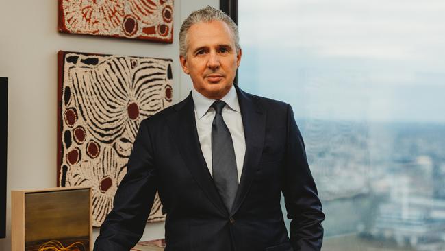 Telstra CEO Andy Penn: ‘As distressing as the physical war is – and it is – we can all assume that is only part of the story. It is ­really important people are extra cautious now.’