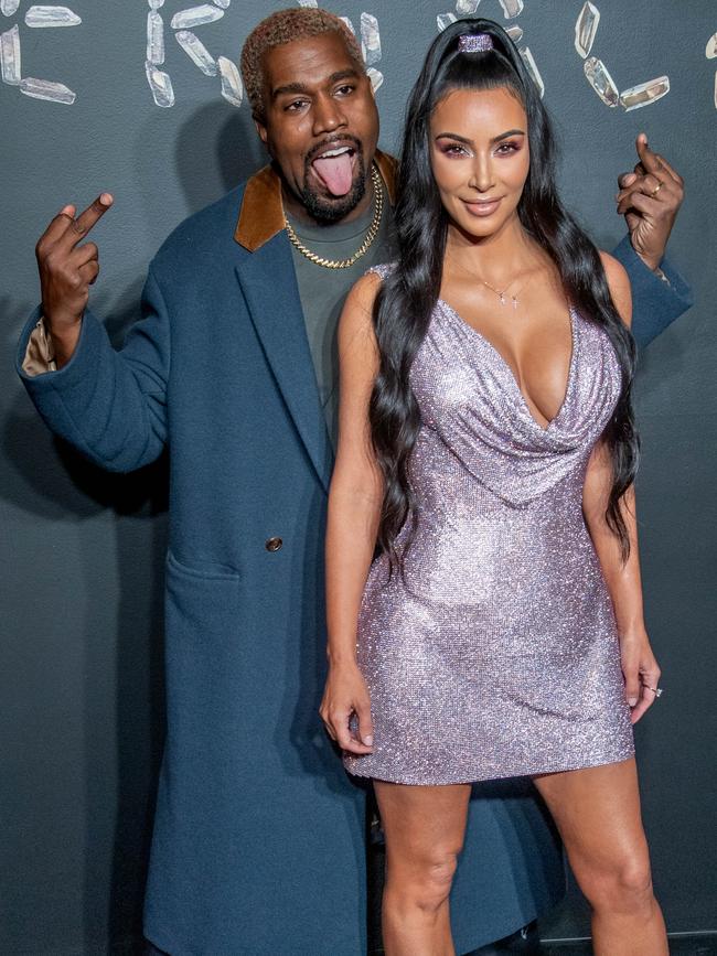 Kanye West and wife Kim Kardashian enjoyed a dinner date at Mr Wong.