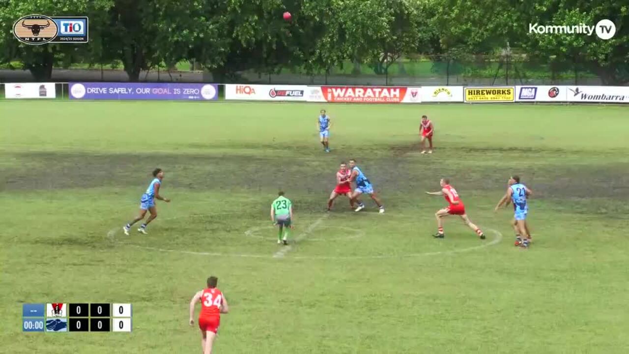 Replay: Waratah v Darwin Buffaloes - 2024-25 NTFL Round 18