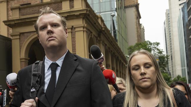 Kristian White appeared at the NSW Supreme Court on Friday. Picture: NewsWire/ Monique Harmer