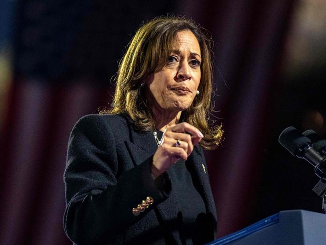 Kamala Harris has lost her fight to be the US’ first female president. Picture: AFP