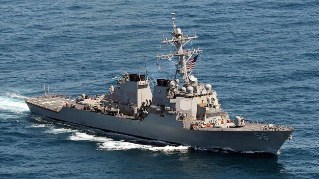 USS John S McCain: US warship collides with ship near Singapore | news ...