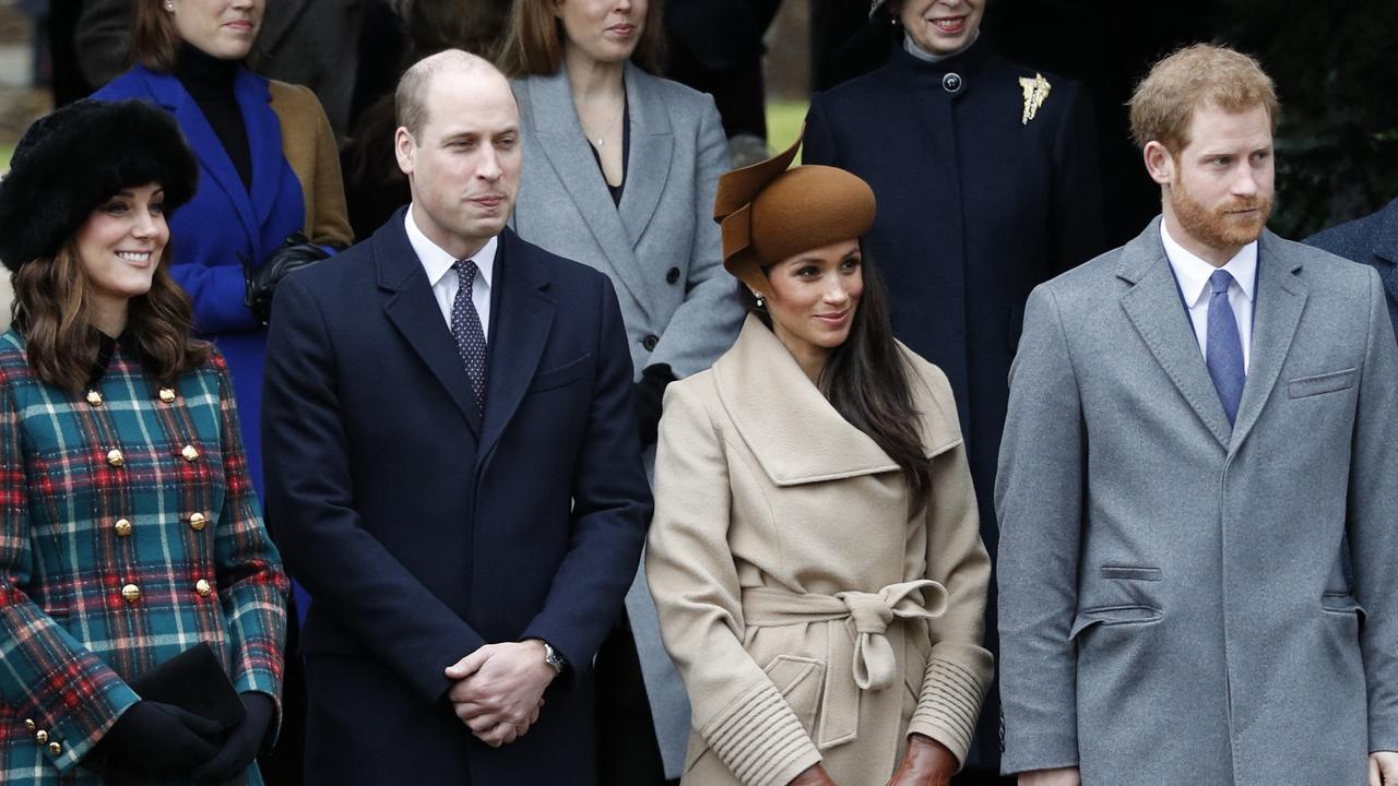 Meghan and Harry were rarely papped when they lived in the UK and were official royals. Picture: Adrian DENNIS / AFP