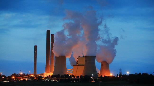 AGL’s Loy Yang power station in the Latrobe Valley. Picture: Aaron Francis