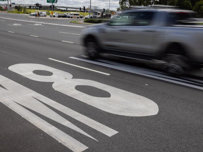 Toll Road, M8, New Toll Roads in Sydney, Road Signs, M4-M8 Link, New Toll roads, Business Finance Generics. Picture - ChrisPavlich/The Australian