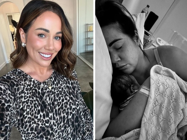 34yo Aussie gives birth to baby with ‘no dad’. Picture: Instagram/SophieCachia