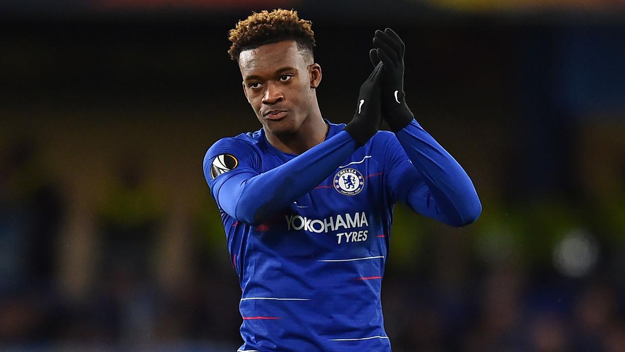Callum Hudson-Odoi was allegedly racially abused during Chelsea’s Europa League trip to Kiev.