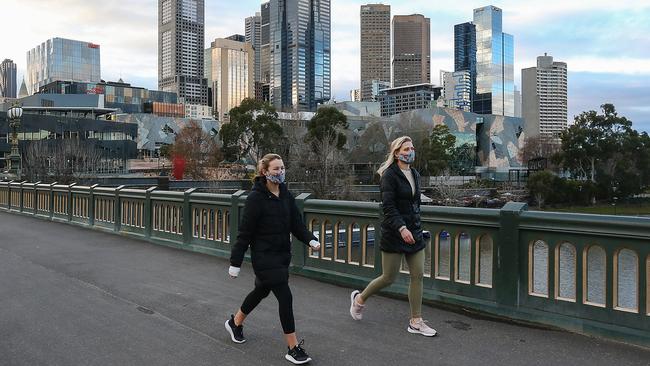 Premier Daniel Andrews says Victorians must be prepared to lock in a long-term COVID normal. Picture: Ian Currie