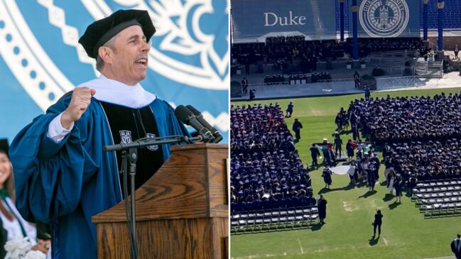 Duke Students Walk Out Ahead of Jerry Seinfeld Commencement Speech