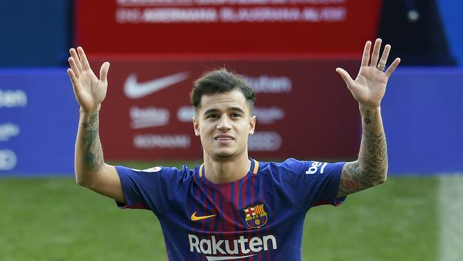 Philippe coutinho hot sale barcelona jersey