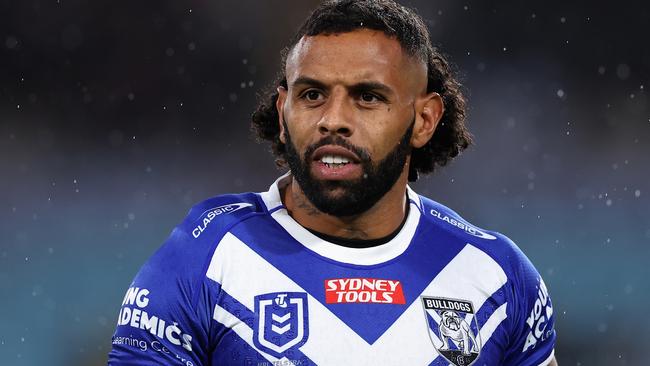 Josh Addo-Carr of the Bulldogs. Photo by Cameron Spencer/Getty Images.