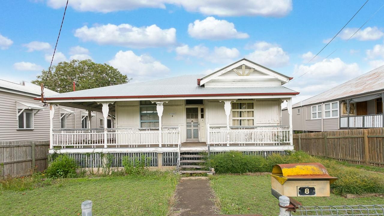 8 Gibbon St in East Ipswich will be transformed as part of Apprenticeships Queensland's Building Futures Program.