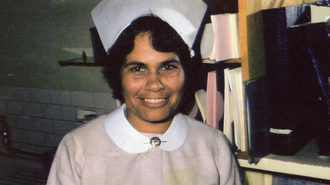 Lowitja O'Donoghue as charge sister at Royal Adelaide Hospital in 1959. Picture: Lowitja O'Donoghue Collection