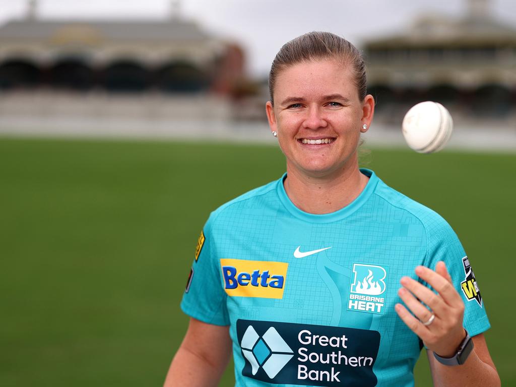 Heat captain Jess Jonassen is ready for the new WBBL season. Picture: Chris Hyde/Getty Images for Cricket Australia