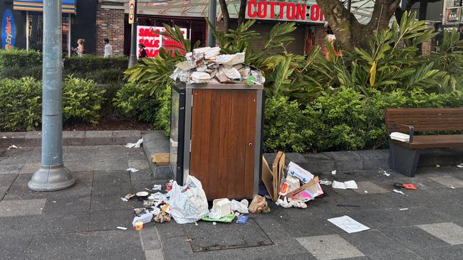 The Surfers Paradise aftermath. Photo: Jacklyn O'Brien.