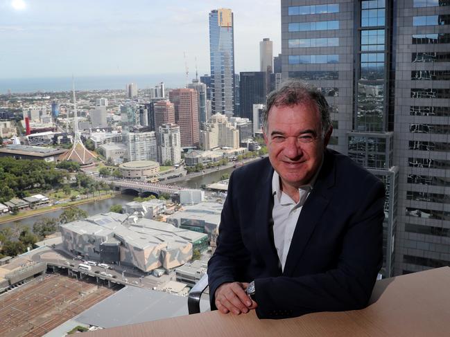 22/02/2018: Mesoblast CEO Silviu Itescu in Melbourne. Mesoblast has just announced successful results from a trial of its stem cell therapy for kids suffering from a deadly disease that occurs when a bone marrow transplant doesn't take and it attacks their organs.  Stuart McEvoy for The Australian.