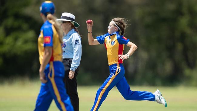 Felicity Wharton produced one of the all-time great country championship overs in Newcastle’s win over Greater Illawarra. Photo: supplied.