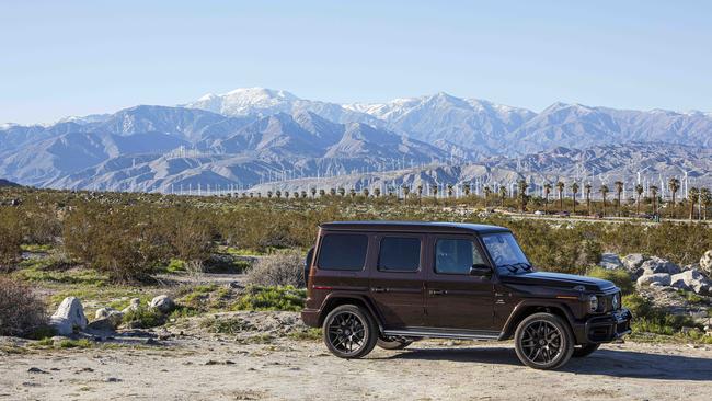 The Mercedes-Benz G63 AMG SUV.