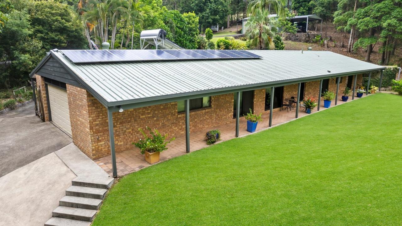 Former Bachelorette and Home and Away star Sam Frost has bought this house in Doonan, in the Sunshine Coast hinterland.