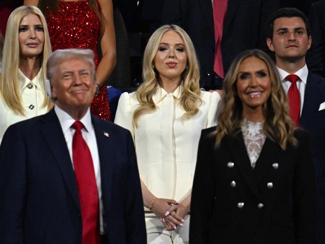 Ms Trump briefly appeared on the final night of the Republican National Convention but did not speak. Picture: Jim Watson/AFP